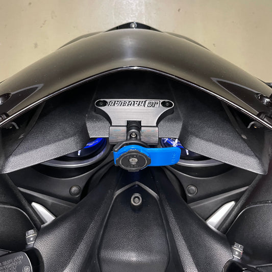 Adaptador central JC Racelab para Quad Lock – Yamaha TMAX (2012–2024)